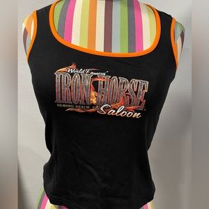 Biker Clothing Company Harley Davidson 75th Anniv. Iron Horse Saloon Collectible